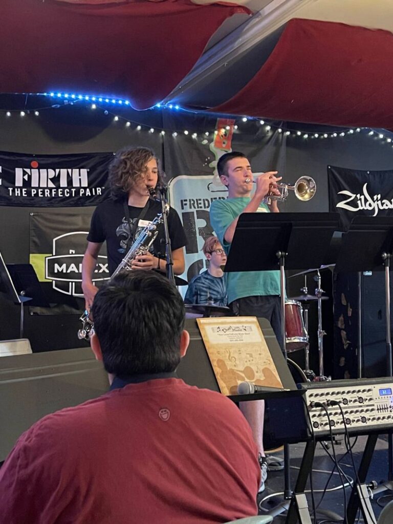 Students Playing Instruments